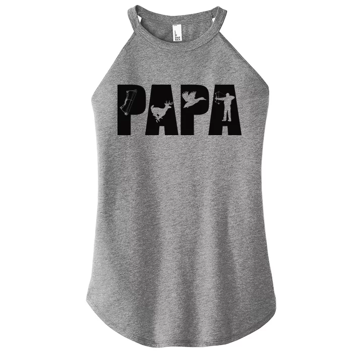 Hunting Papa Women’s Perfect Tri Rocker Tank