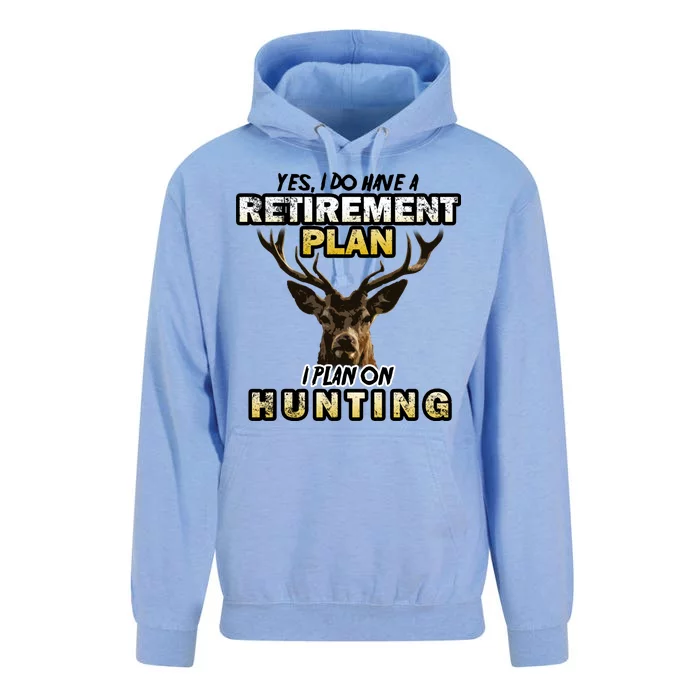 Hunting Retirement Plan Unisex Surf Hoodie