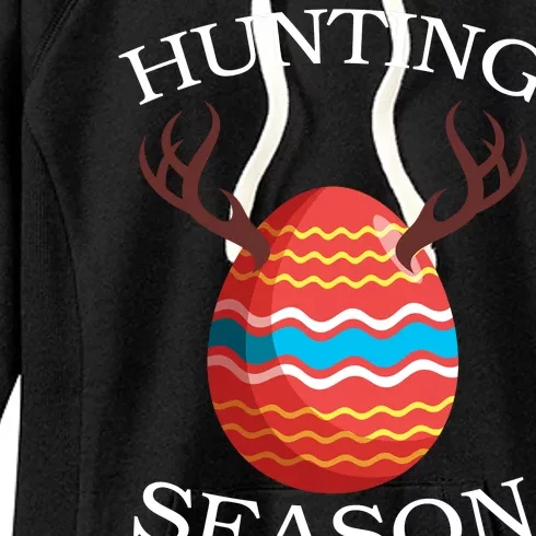 Hunting Season Deer Easter Egg Women's Fleece Hoodie