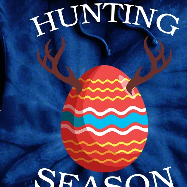 Hunting Season Deer Easter Egg Tie Dye Hoodie