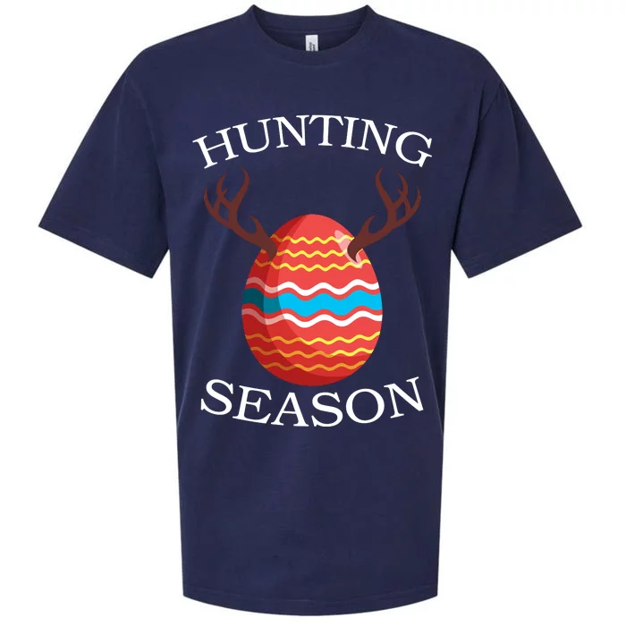 Hunting Season Deer Easter Egg Sueded Cloud Jersey T-Shirt