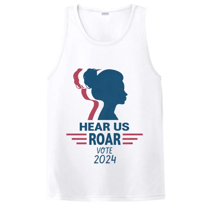 Hear Us Roar Vote 2024 Performance Tank