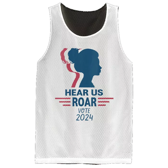 Hear Us Roar Vote 2024 Right Mesh Reversible Basketball Jersey Tank