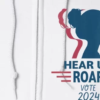 Hear Us Roar Vote 2024 Right Full Zip Hoodie