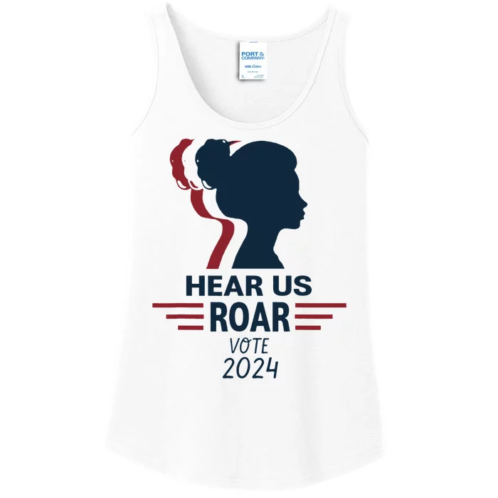 Hear Us Roar Vote 2024 Ladies Essential Tank