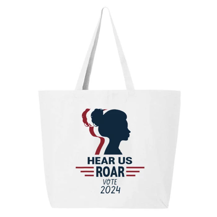 Hear Us Roar Vote 2024 25L Jumbo Tote