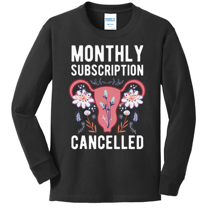 Hysterectomy Uterus Survivor Cervix Surgery Supracervical Kids Long Sleeve Shirt