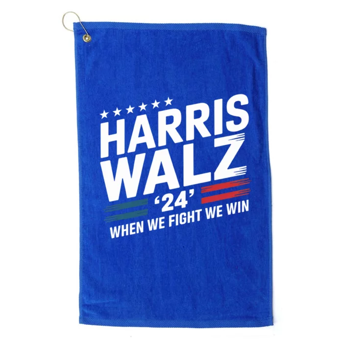 Harriswalz United Stronger Tomorrow Cool Gift Platinum Collection Golf Towel