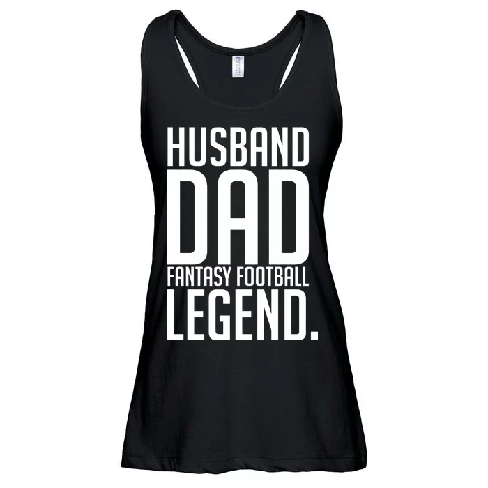 Husband Dad Fantasy Football Legend Ladies Essential Flowy Tank