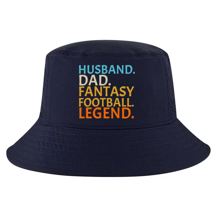 Husband Dad Fantasy Football Legend1 Cool Comfort Performance Bucket Hat