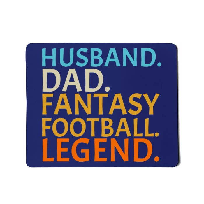 Husband Dad Fantasy Football Legend1 Mousepad