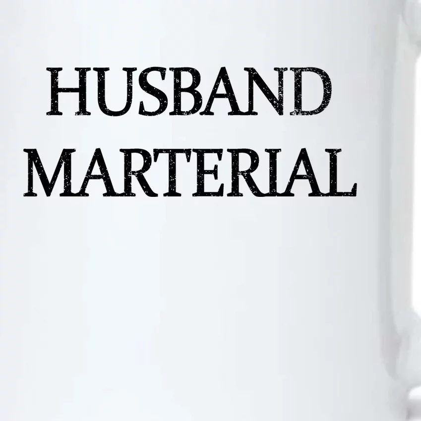 Husband Material Black Color Changing Mug