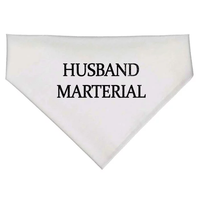 Husband Material USA-Made Doggie Bandana