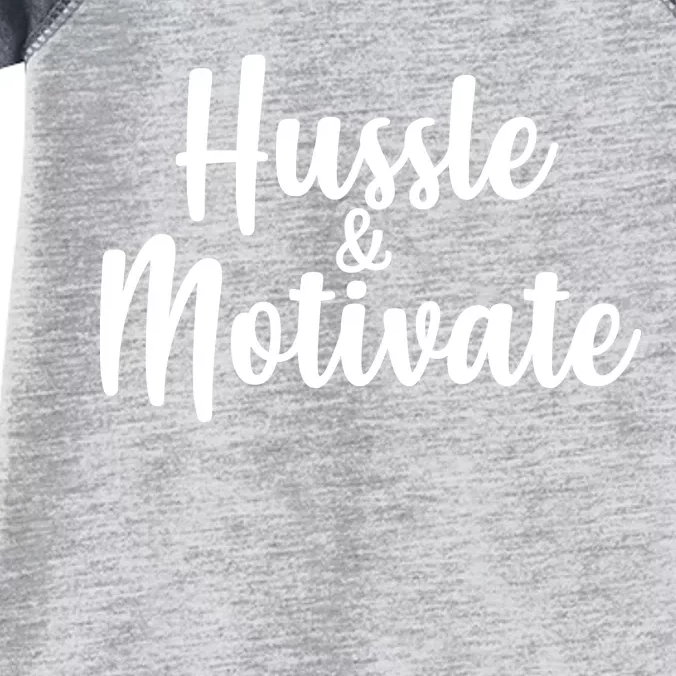 Hussle & Motivate Infant Baby Jersey Bodysuit