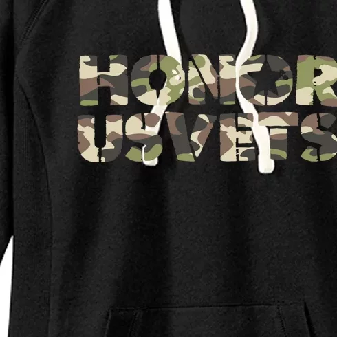 Honor Us Vets Women's Fleece Hoodie