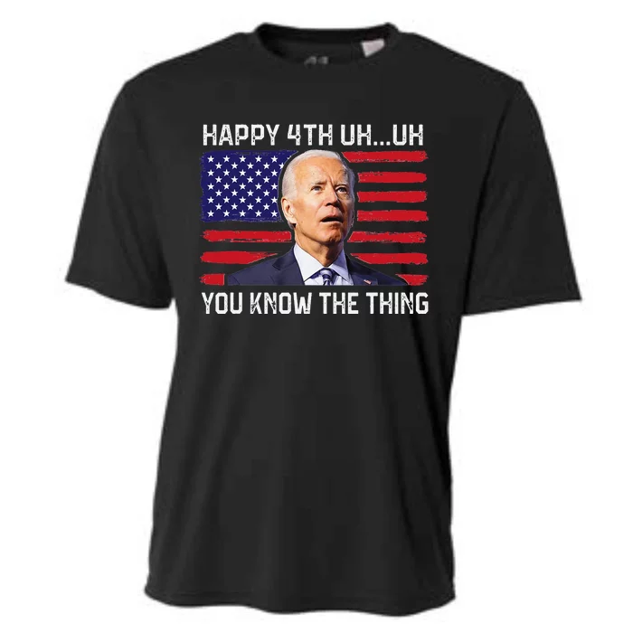 Happy Uh You Know The Thing 4th Of July Funny Cooling Performance Crew T-Shirt