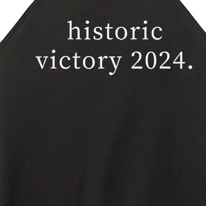 Historic Victory 2024 Trump Won Election Day Women’s Perfect Tri Rocker Tank