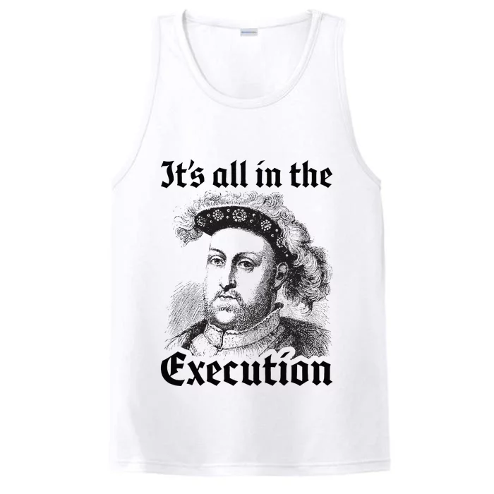 Henry VIII 8th Funny English History Quote Performance Tank