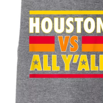 Houston Vs. All Y'all Houston Baseball Doggie 3-End Fleece Hoodie