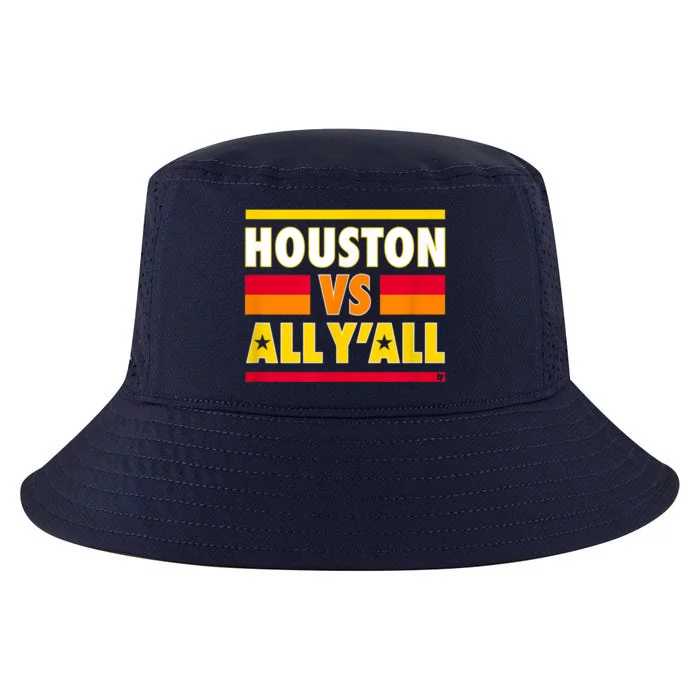 Houston Vs. All Y'all Houston Baseball Cool Comfort Performance Bucket Hat