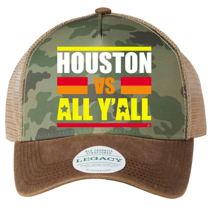 Houston Vs All Y'all Legacy Tie Dye Trucker Hat