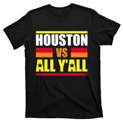 Houston Astros Houston Vs All Y'all Skyline T Shirt