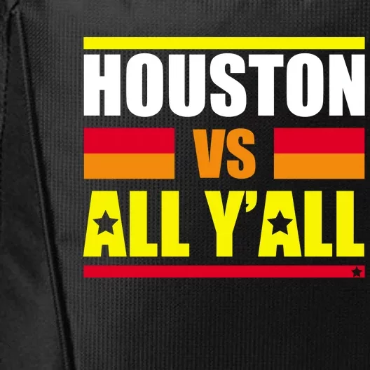 Houston Vs All Y'all City Backpack