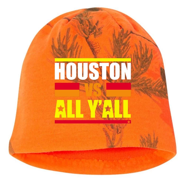 Houston Vs All Y'all Kati - Camo Knit Beanie