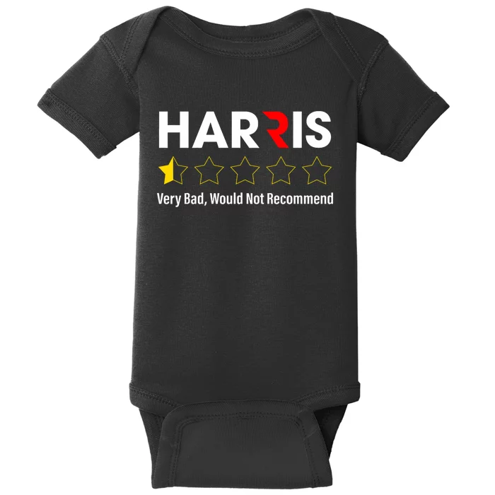 Harris Very Bad Would Not Recommend Anti Harris Baby Bodysuit