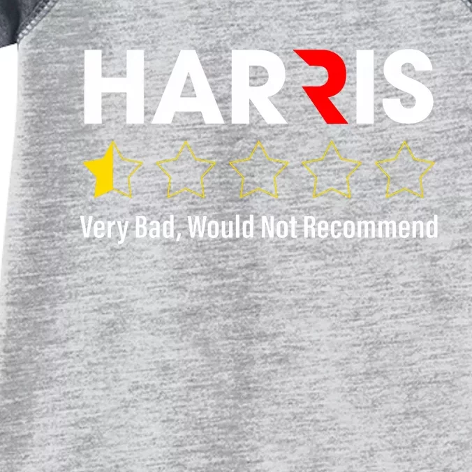 Harris Very Bad Would Not Recommend Anti Harris Infant Baby Jersey Bodysuit