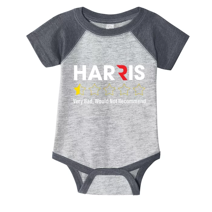 Harris Very Bad Would Not Recommend Infant Baby Jersey Bodysuit