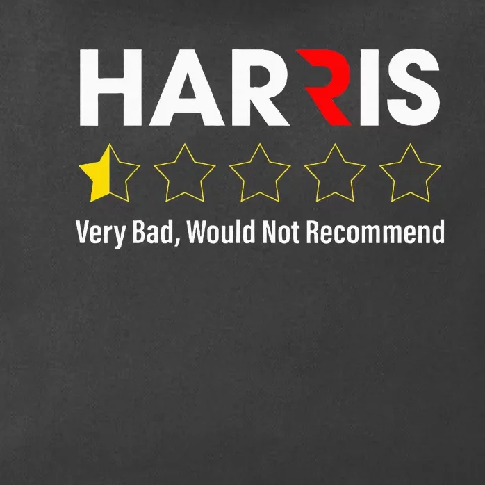 Harris Very Bad Would Not Recommend Zip Tote Bag