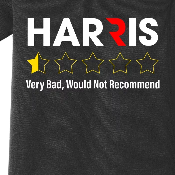 Harris Very Bad Would Not Recommend Anti Harris Baby Bodysuit