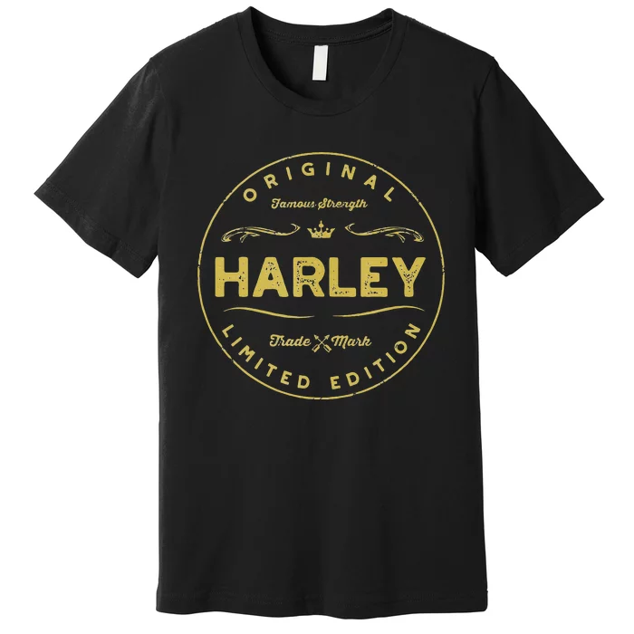 Harley Vintage Classic Circular Premium T-Shirt