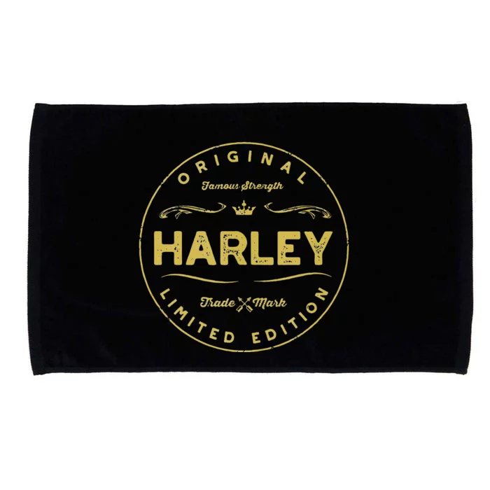 Harley Vintage Classic Circular Microfiber Hand Towel