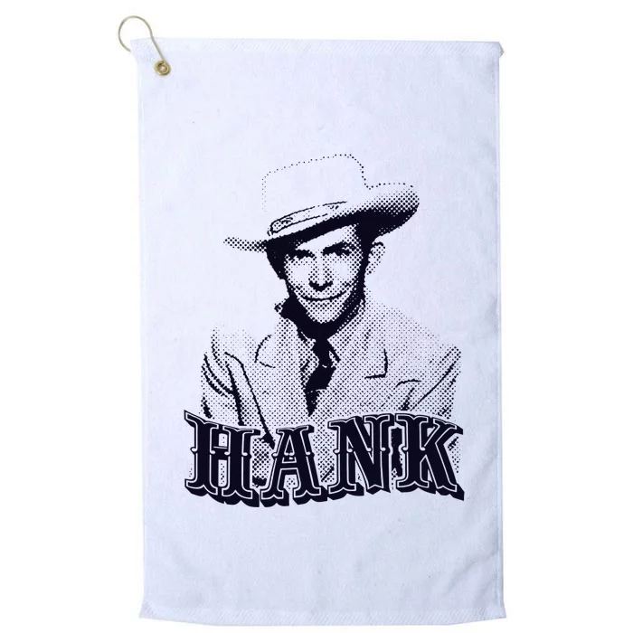 Hank vintage Classic Country Outlaw Platinum Collection Golf Towel