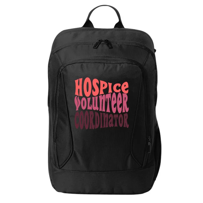 Hospice Volunr Coordinator City Backpack