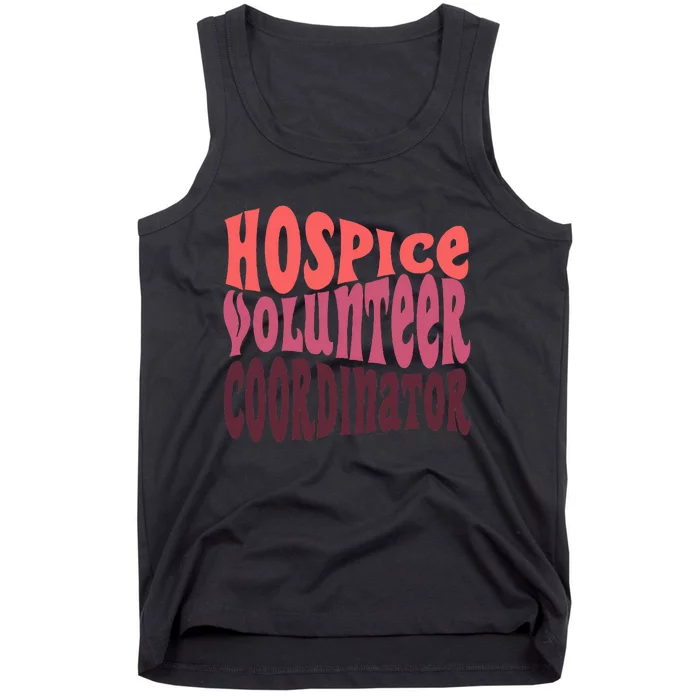 Hospice Volunr Coordinator Tank Top