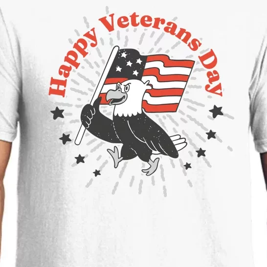 Happy Veterans Day Eagle Pajama Set