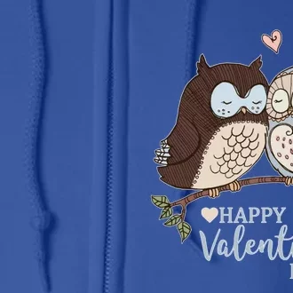 Happy Valentine's Day Gift Full Zip Hoodie