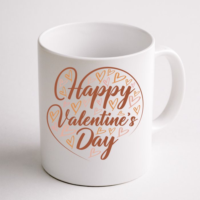 Happy Valentine's Day Cute Gift Front & Back Coffee Mug