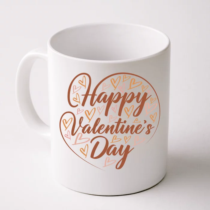 Happy Valentine's Day Cute Gift Front & Back Coffee Mug