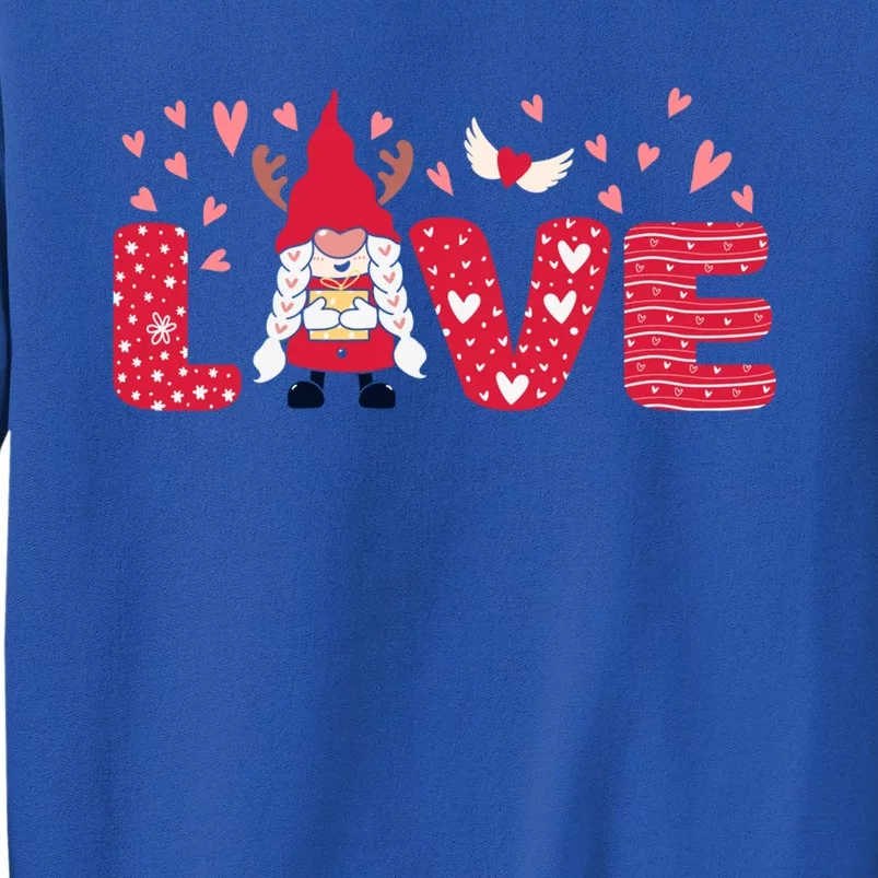 Happy Valentine`s Day: Funny Love Gnomes Meaningful Gift Tall Sweatshirt