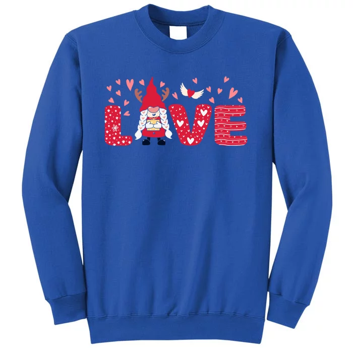 Happy Valentine`s Day: Funny Love Gnomes Meaningful Gift Tall Sweatshirt