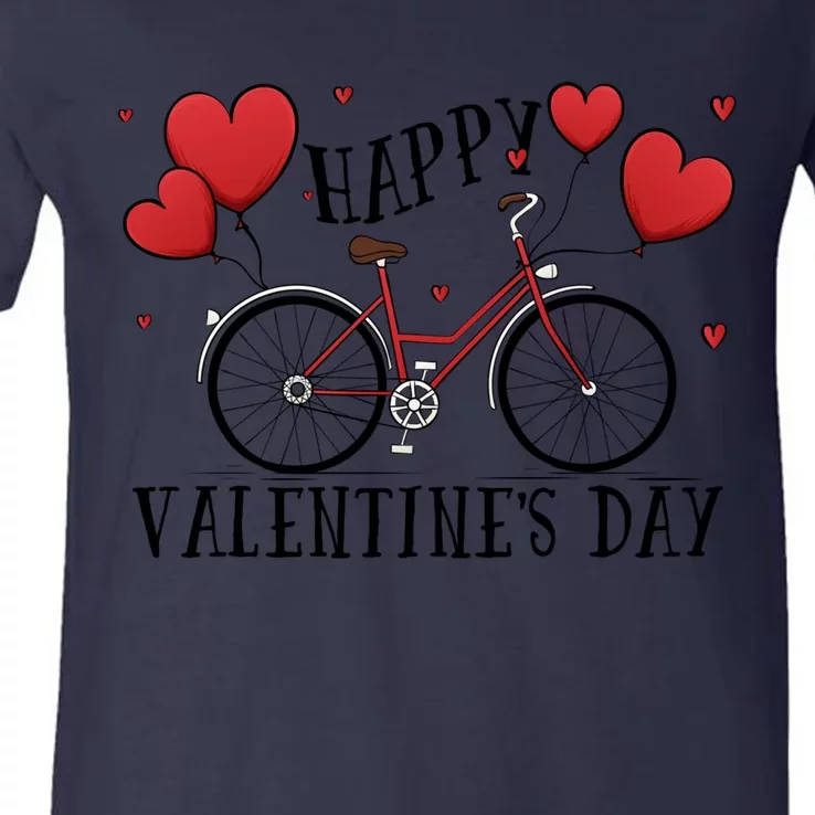 Happy Valentine`s Day Cool Gift V-Neck T-Shirt