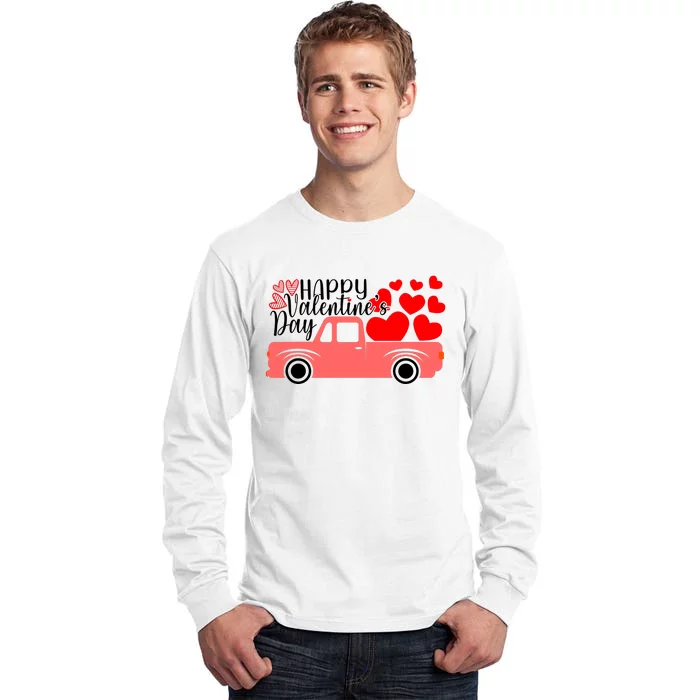 Happy Valentine's Day Funny Valentines Day Tall Long Sleeve T-Shirt