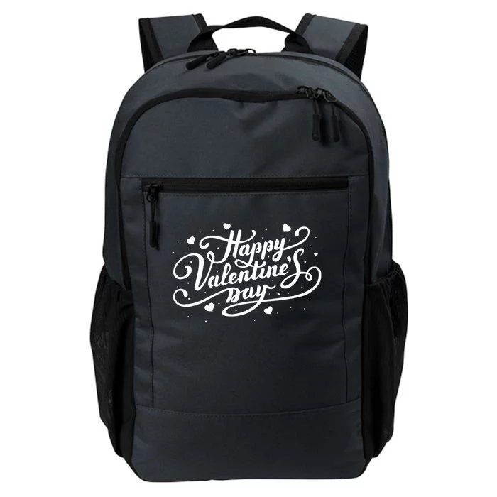 Happy Valentine's Day Simple Logo Daily Commute Backpack