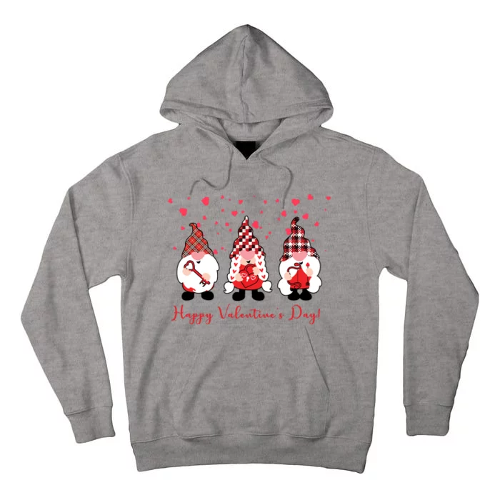 Happy Valentines Day Gnome Cute Gift Tall Hoodie