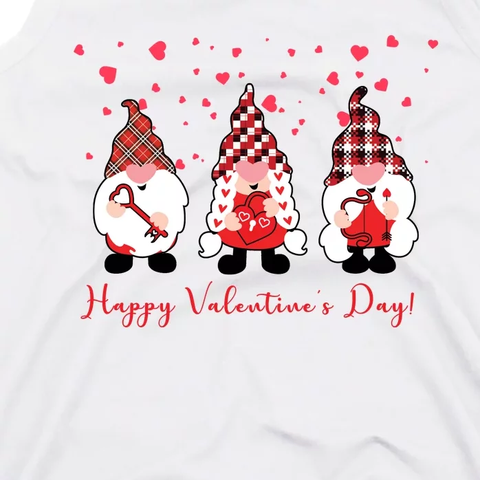 Happy Valentines Day Gnome Cute Gift Tank Top