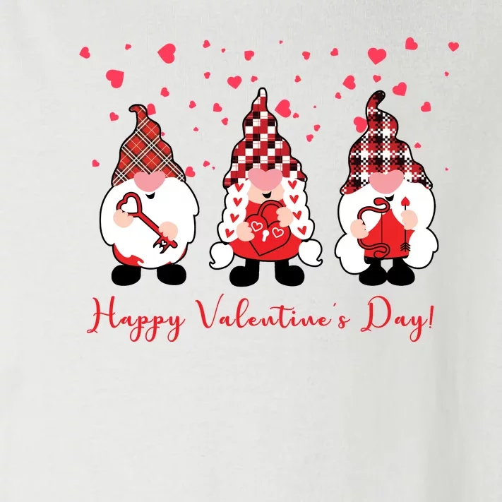 Happy Valentines Day Gnome Cute Gift Toddler Long Sleeve Shirt